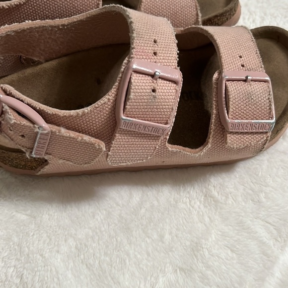 BIRKENSTOCK Kids Pink Sandals - Picture 8 of 14